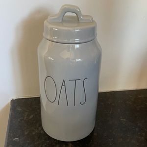 Rae Dunn - OATS - canister